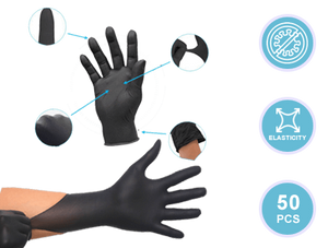 High Quality 50Pcs Disposable Rubber Gloves