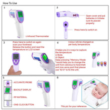 Load image into Gallery viewer, Infrared Digital Thermometer - No Touch Infrared Thermometer
