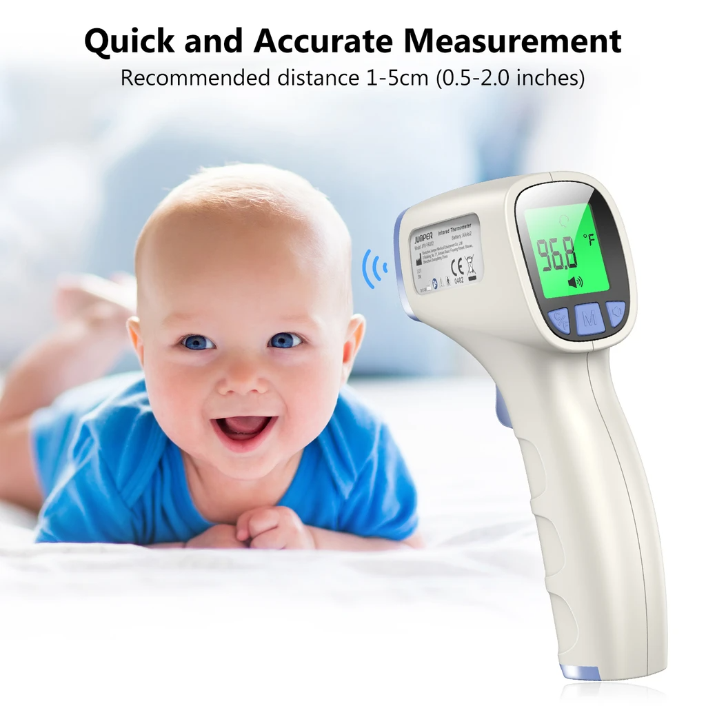 Fever Patrol - No Touch Infrared Multi Functional Digital Thermometer