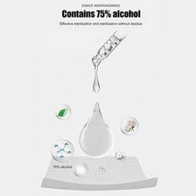 Load image into Gallery viewer, 60Pcs/Pack 75% Alcohol Wet Wipes Disinfection Portable Alcohol Swabs Pads
