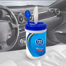 Load image into Gallery viewer, 60Pcs/Pack 75% Alcohol Wet Wipes Disinfection Portable Alcohol Swabs Pads
