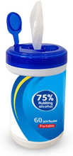 Load image into Gallery viewer, 60Pcs/Pack 75% Alcohol Wet Wipes Disinfection Portable Alcohol Swabs Pads
